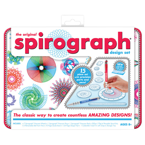 Kahootz Spirograph Design Tin Set – Thinker Toys